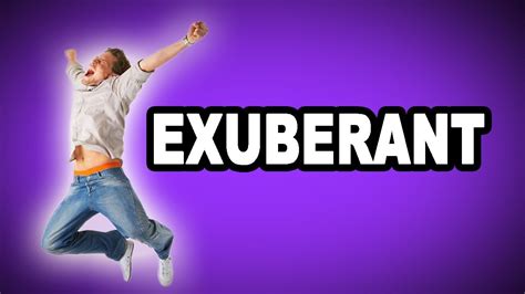 Exuberated definition - adjective. effusively and almost uninhibitedly enthusiastic; lavishly abundant: an exuberant welcome for the hero. abounding in vitality; extremely joyful and vigorous. extremely …